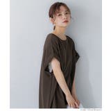 【速乾・イージーケア】エンボスボートネックワンピース | coca | 詳細画像8