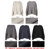 エンボス長袖バルーントップス | coca | 詳細画像25 