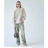 エンボス長袖バルーントップス | coca | 詳細画像14 