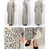 シックカラー花柄カシュクールワンピースcocaオリジナル 石田一帆さん着用 | coca | 詳細画像21