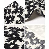 ウエストタックモノトーンフラワースカートcocaオリジナル(フレア Aライン ミ… | coca | 詳細画像12 