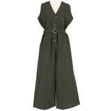 ジャンプスーツ レディース Vネック | coca | 詳細画像2 