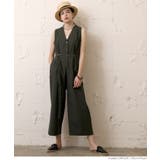 ジャンプスーツ レディース Vネック | coca | 詳細画像6 