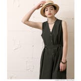 ジャンプスーツ レディース Vネック | coca | 詳細画像7 