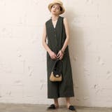 ジャンプスーツ レディース Vネック | coca | 詳細画像1 