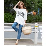 ビックシルエットカレッジロゴTシャツ | coca | 詳細画像8 