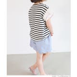 キッズ 袖フリルボーダーカットソー | coca | 詳細画像15 