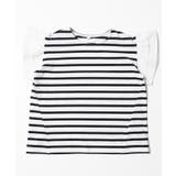 キッズ 袖フリルボーダーカットソー | coca | 詳細画像2 