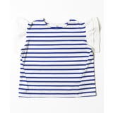 キッズ 袖フリルボーダーカットソー | coca | 詳細画像3 