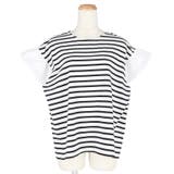 フリルドッキングボーダートップス | coca | 詳細画像2 