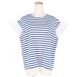 フリルドッキングボーダートップス | coca | 詳細画像3 