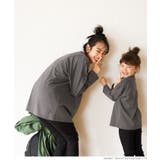 キッズ 親子お揃いビッグシルエットプリントロンTee | coca | 詳細画像8 