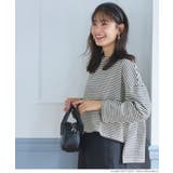 ピッチボーダーTシャツ | coca | 詳細画像5