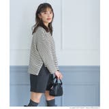 ピッチボーダーTシャツ | coca | 詳細画像8