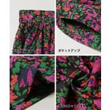 ブラックピンク花柄スカート | coca | 詳細画像17 