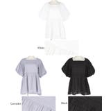 ドビーレーススクエアブラウス | coca | 詳細画像17 