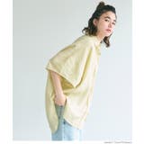［Yellow］ | 【新色追加！】レーヨンリネンポンチョシャツ | coca