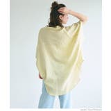 【新色追加！】レーヨンリネンポンチョシャツ | coca | 詳細画像13 