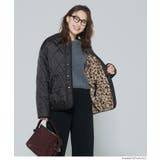 リバーシブルキルティングブルゾン | coca | 詳細画像17 