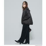 リバーシブルキルティングブルゾン | coca | 詳細画像18 