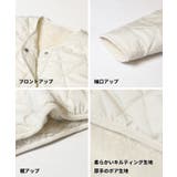 リバーシブルキルティングブルゾン | coca | 詳細画像24 