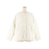 リバーシブルキルティングブルゾン | coca | 詳細画像2 