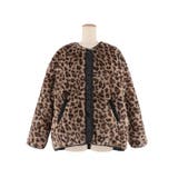 リバーシブルキルティングブルゾン | coca | 詳細画像4 