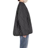 リバーシブルキルティングブルゾン | coca | 詳細画像7 