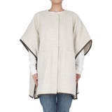 ニットモッサパイピングポンチョ | coca | 詳細画像3