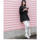 ミニ裏毛ボーダーボートネックビッグトップス | coca | 詳細画像11
