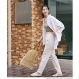 麻風コットンテーパードパンツ | coca | 詳細画像12