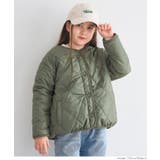 ［Khaki］ | 親子お揃いリバーシブルキルティングブルゾン キッズ | coca