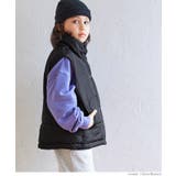親子お揃い中綿ベスト ガールズ キッズ | coca | 詳細画像9