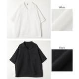 メンズシアサッカーストライプ開襟シャツ | coca | 詳細画像15