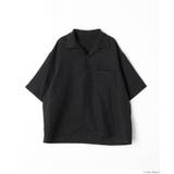 メンズシアサッカーストライプ開襟シャツ | coca | 詳細画像3