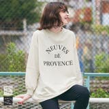 ミニ裏毛プリントスウェット | coca | 詳細画像1