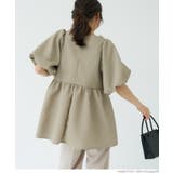 ダイヤエンボスブラウス | coca | 詳細画像6