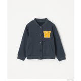 キッズ ワッペン付き裏毛ブルゾン | coca | 詳細画像11