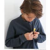 キッズ ワッペン付き裏毛ブルゾン | coca | 詳細画像4