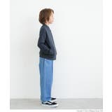 キッズ ワッペン付き裏毛ブルゾン | coca | 詳細画像5