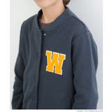 キッズ ワッペン付き裏毛ブルゾン | coca | 詳細画像7