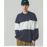 ［Navy］ | 長袖ラガーシャツ | coca