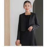 ノーカラーショートジャケット | coca | 詳細画像13