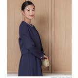 ノーカラーショートジャケット | coca | 詳細画像10