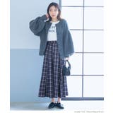 チェック柄マチスカート | coca | 詳細画像8