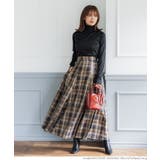 チェック柄マチスカート | coca | 詳細画像9