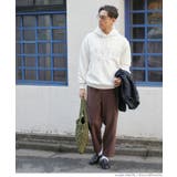 裏起毛ロゴ刺繍パーカー | coca | 詳細画像2