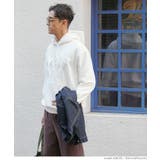 裏起毛ロゴ刺繍パーカー | coca | 詳細画像3