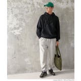 裏起毛ロゴ刺繍パーカー | coca | 詳細画像7