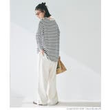 \再入荷/コットンレイヤードTシャツ レディース | coca | 詳細画像14